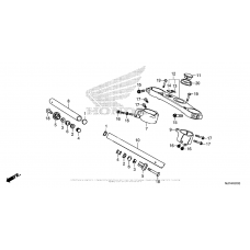 Верхняя траверса & Клипон руля