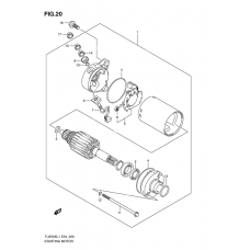 Starting motor