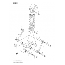 Rear cushion lever