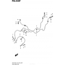 Front Brake Hose (Gsx-R1000Al7 E33)