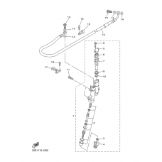 Задний тормозной цилиндр