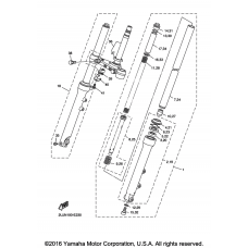 Вилка передней оси