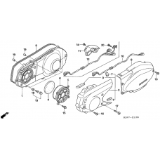 Left crankcase cover