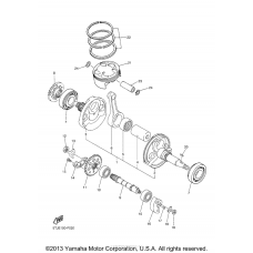 Crankshaft piston