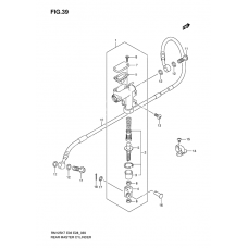 Rear master cylinder