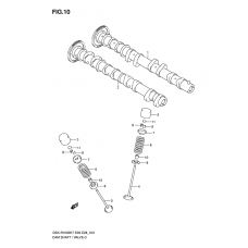 Camshaft - valve