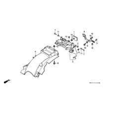 Rear fender              

                  CB750