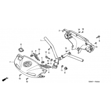 Steering handle/ handle cover