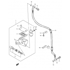 Front master cylinder