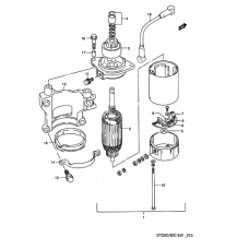 Starting motor