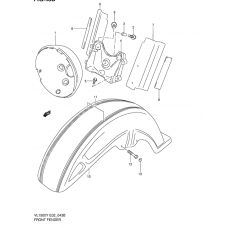 Front fender              

                  Model k2