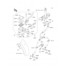 Front master cylinder