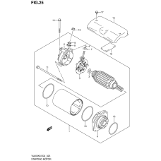 Starting motor