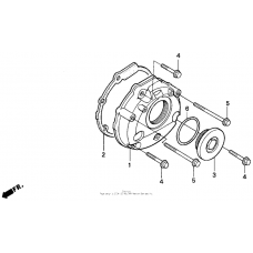 Left crankcase cover
