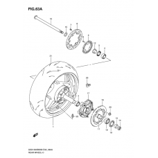 Rear wheel complete assy              

                  Gsx1300bkak8/au2k8/ak9/aufk9/al0/aufl0