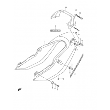 Seat tail cover              

                  Gsf1200sk4