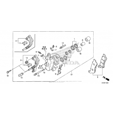 Передний тормозной суппорт