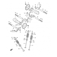 Camshaft - valve