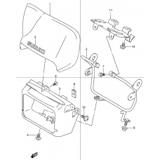 Headlamp cover front fender