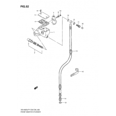 Front master cylinder