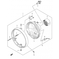 Headlamp              

                  Sv1000 e2/e19 sv1000u1/u2 e19