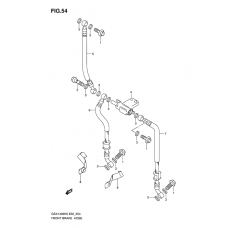 Front brake hose