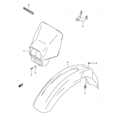 Front fender              

                  Model y/k1