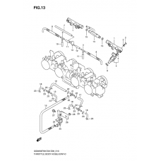 Throttle body hose/joint