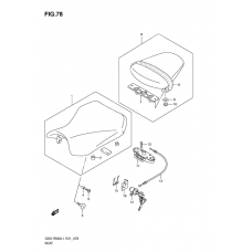Seat              

                  Gsx-r600ufl1 e21