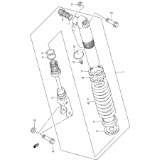 Rear shock absorber              

                  Model k5/k6