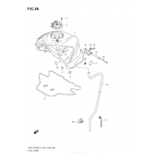 Топливный бак (Gsx-R1000L3 E33)