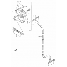 Front master cylinder              

                  Model t/v/w