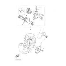 Front brake caliper