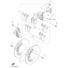 FRONT BRAKE CALLIPER