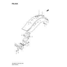 Rear fender              

                  Model v/w/x