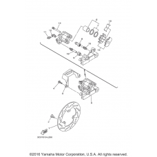Задний тормозной суппорт