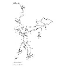 Front brake hose              

                  Gsf650sak5/suak5/sak6/suak6