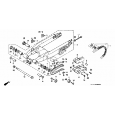 Swingarm              

                  CR125RP/RR/RS/RT