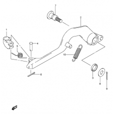 Front brake caliper