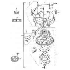 Starter assy recoil