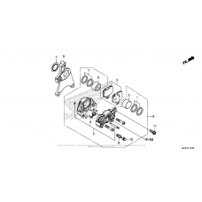 Задний тормозной суппорт