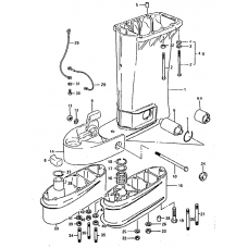 Drive shaft housing