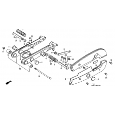 Rear fork/chain case              

                  C90E/MF/G/MG/N/MN