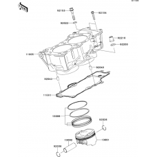 Cylinder/piston(s)