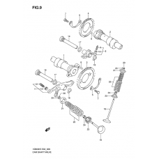 Camshaft - valve