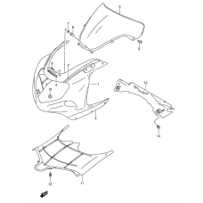 Cowling body              

                  Model k2 for yc2