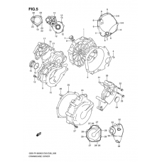 Crankcase cover ass`y (v