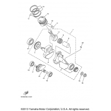 Crankshaft piston