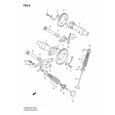 Camshaft - valve