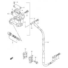 Front master cylinder              

                  Model x/y